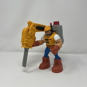 RESCUE HEROES Construction Expert JACK HAMMER Action Figure TOY 77082 Worker